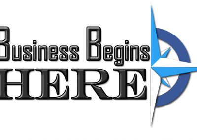Business Begins Here Logo